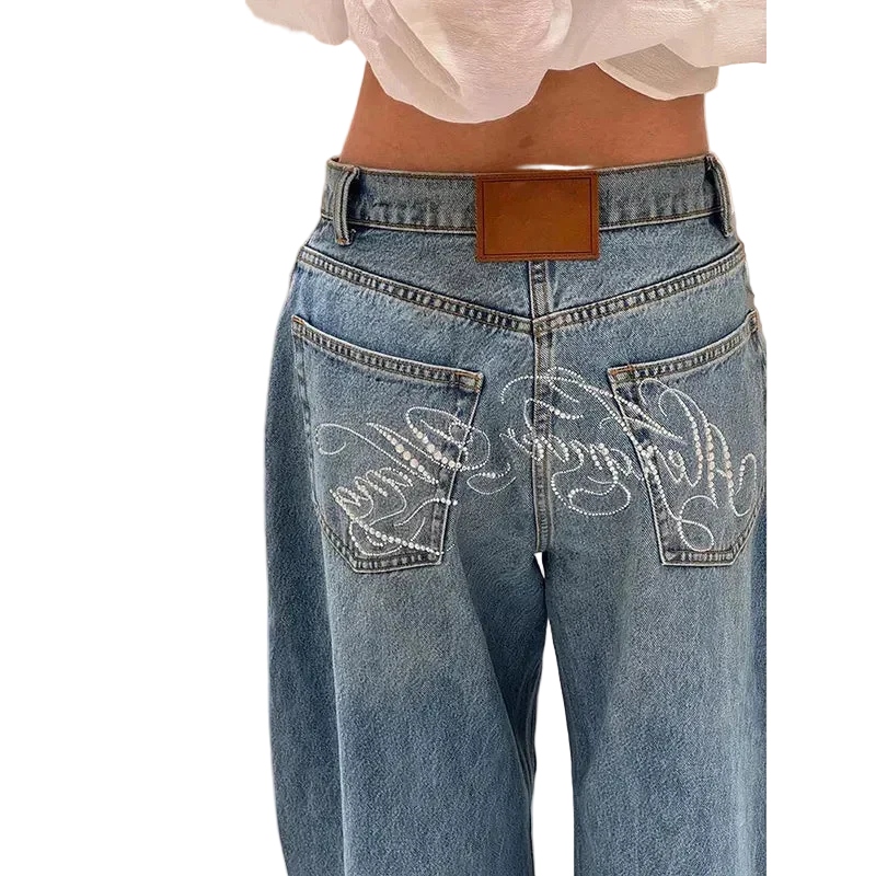 Rhinestone Jeans