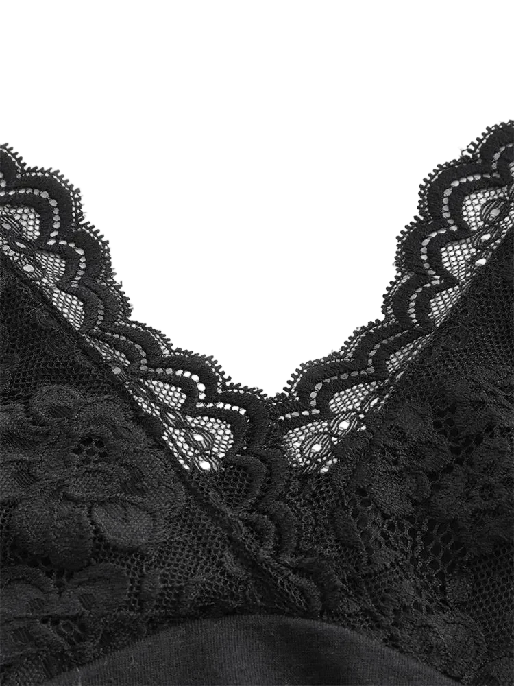 Black Lace Top