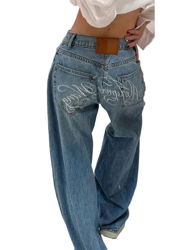 Rhinestone Jeans