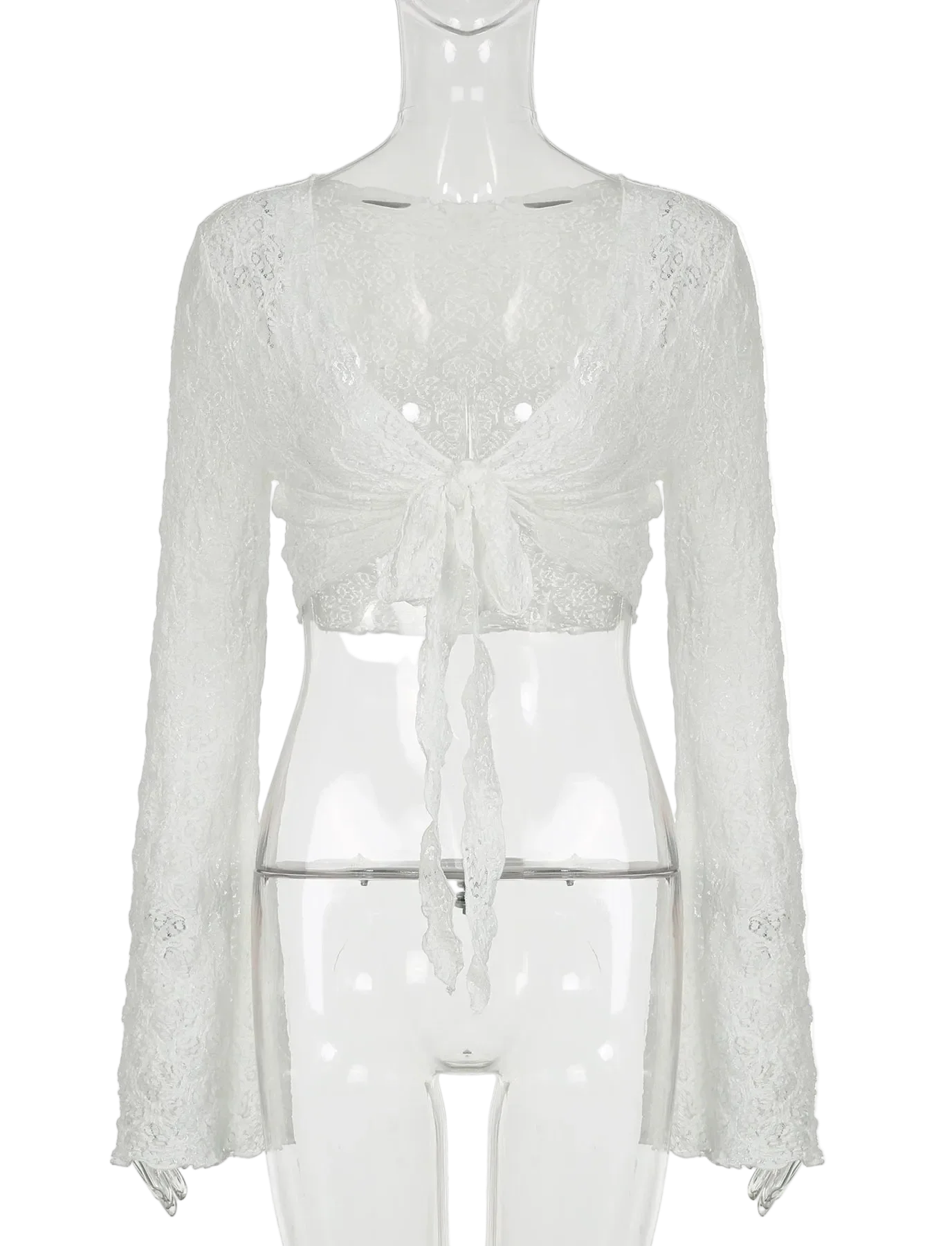 Y2K Flared Cardigan