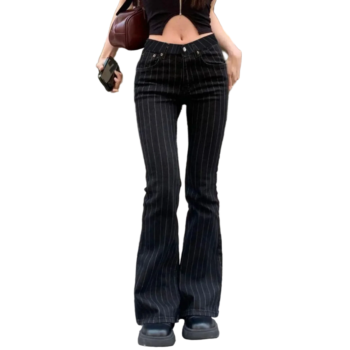 Striped Jeans