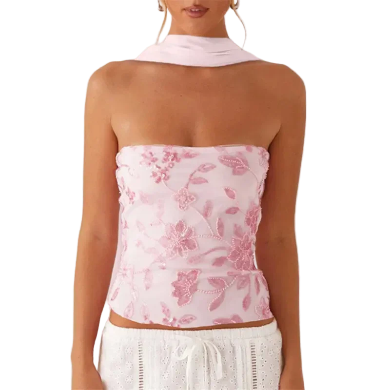 Sequin Tube Top