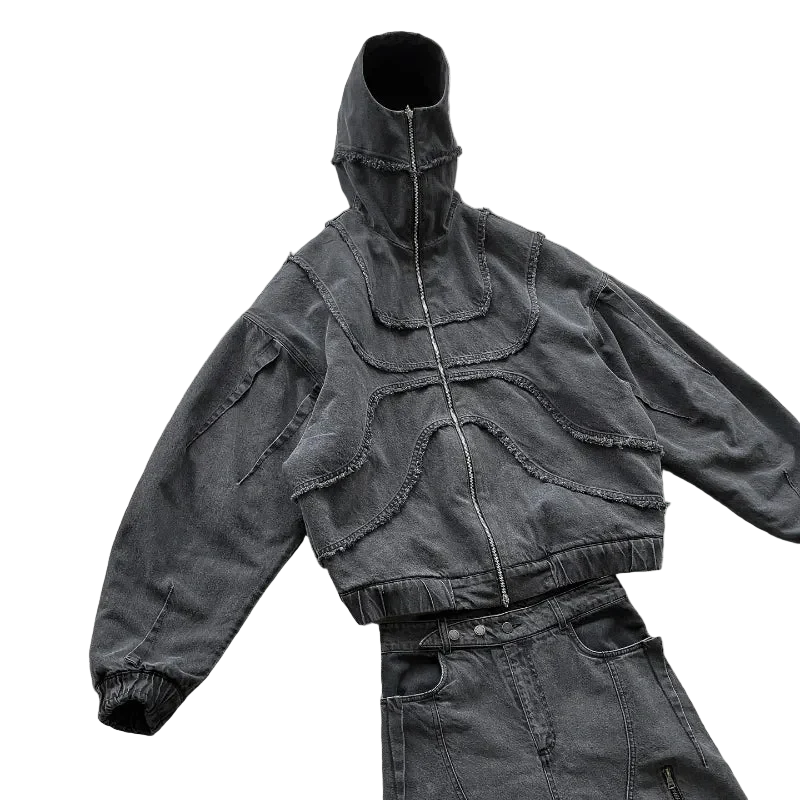 Denim Hoodie