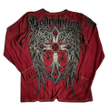 Crimson Cross Long Sleeve