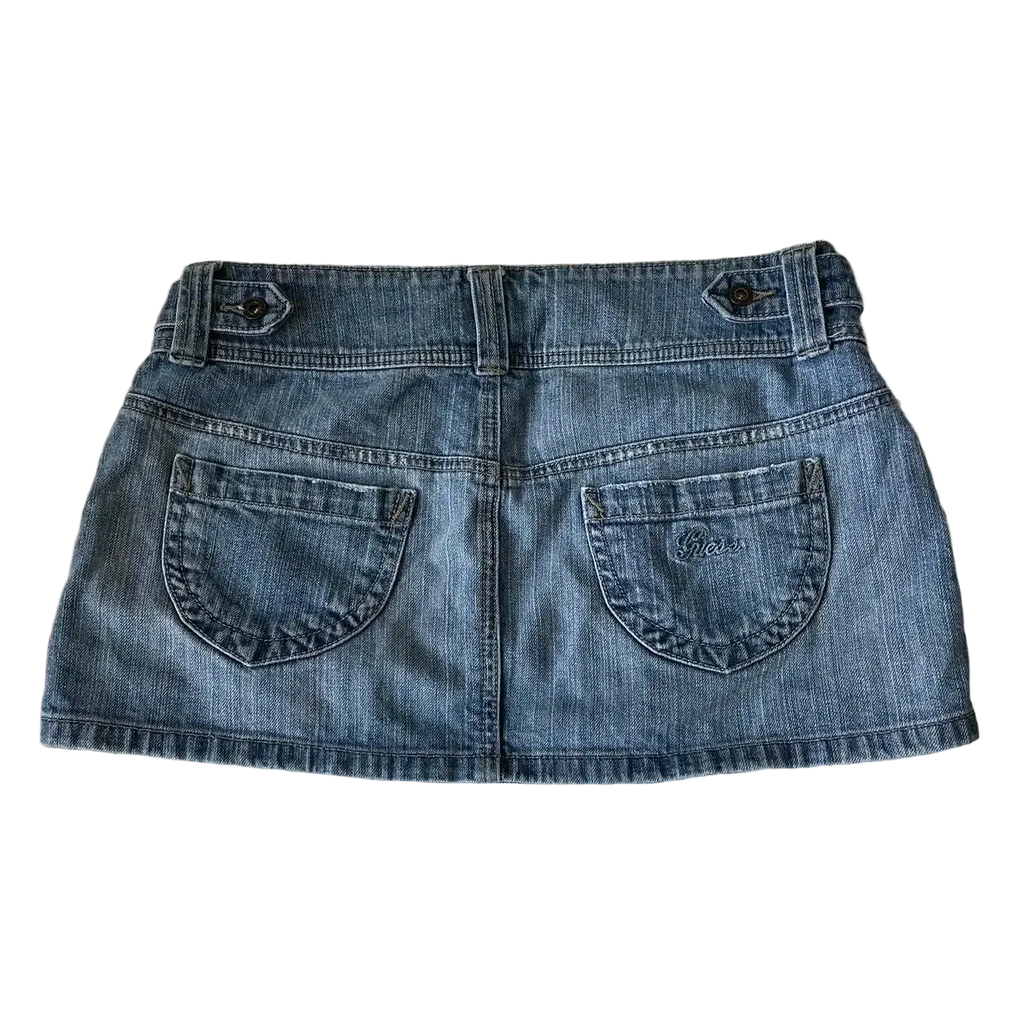 Blue Mini Skirt