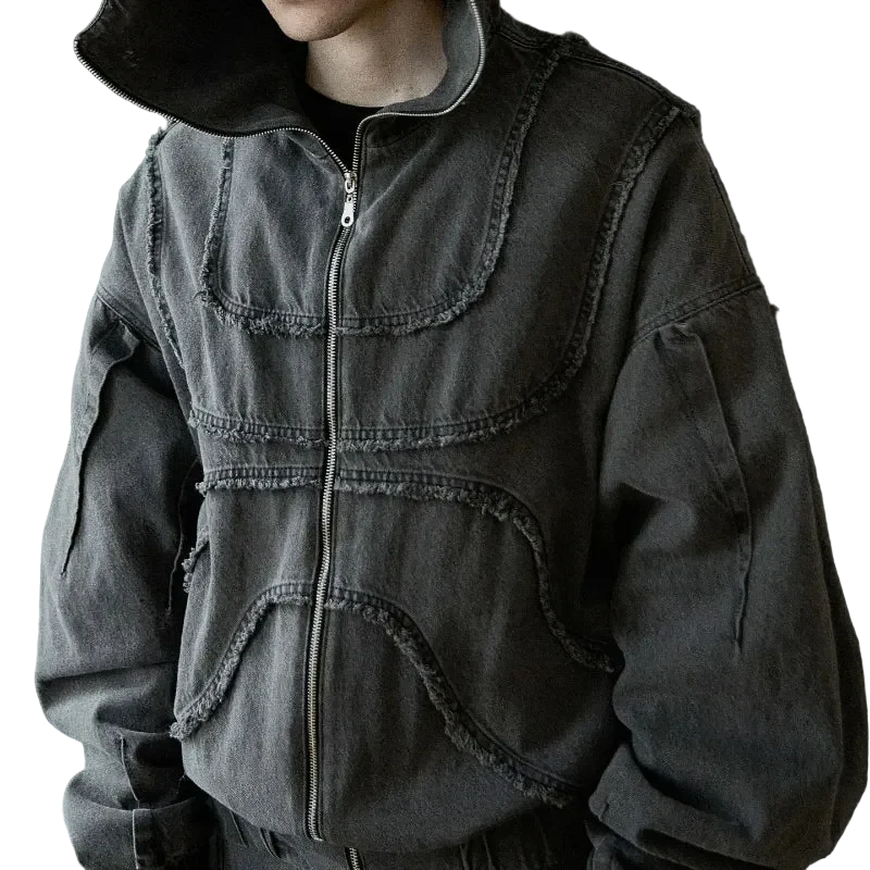 Denim Hoodie