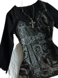 Black Printed Shirt