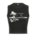 Guitar Print Tank Top
