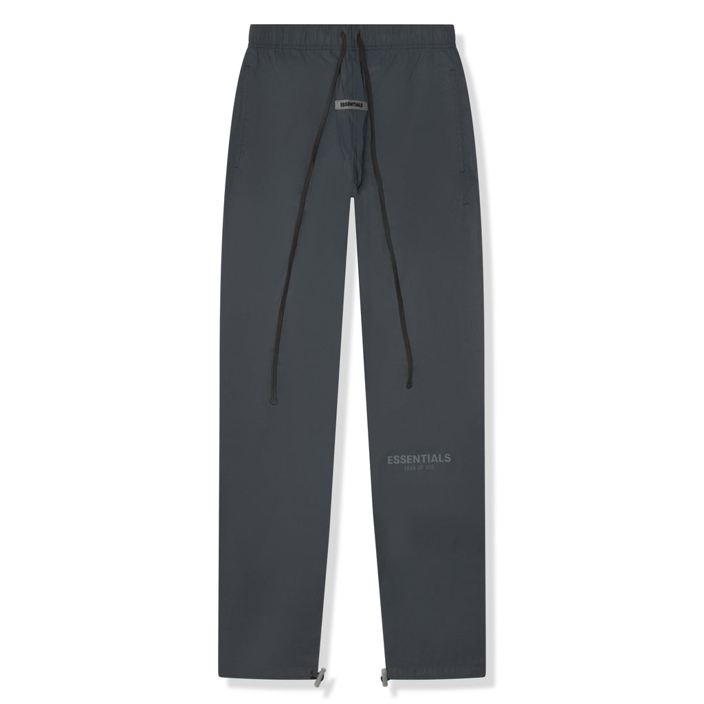 Fear Of God Essentials Black Reflective Nylon Track Pants