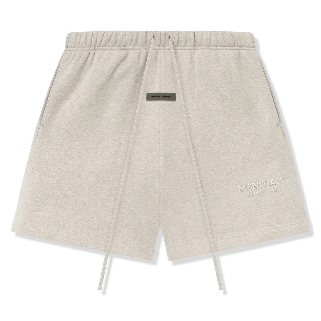 Fear Of God Essentials Classic Fleece Heather Stone Shorts (FW25)