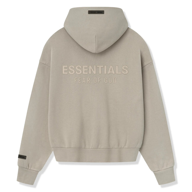 Fear Of God Essentials Classic Fleece Timber Zip-Up Hoodie (SS25) Main Image