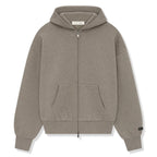 Fear Of God Essentials Classic Hood Homestead Heather Zip-Up Hoodie (SS25)