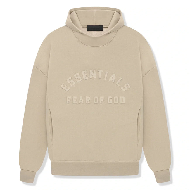 Fear Of God Essentials Dusty Beige Hoodie (FW23) Hover Image